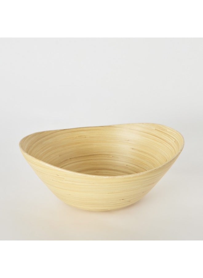 Home Box Belmonte Natural Spun Bamboo Tray 30 x 24 x 10 cm  - Image 5