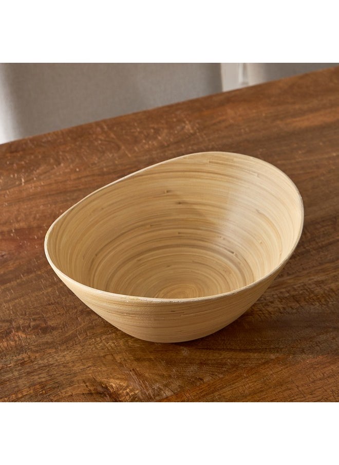 Home Box Belmonte Natural Spun Bamboo Tray 30 x 24 x 10 cm  - Image 2