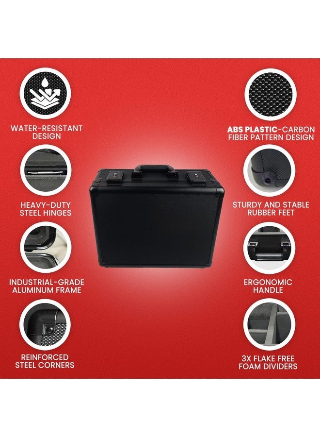 EVORETRO Premium Graded Card Storage Box - Impact Resistant Graded Card Case with TSA Lock & GPS Compartment, Holds 90 PSA/BGS Cards, Toploader Cards, Sports, Trading Card Storage Box for Collectors & Travel - Image 5