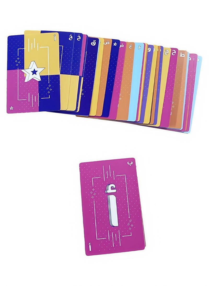 Lesha Arabic Card Game, Enhancing Children's Vocabulary and Language Skills, Family Party Card Game For all ages - Image 5