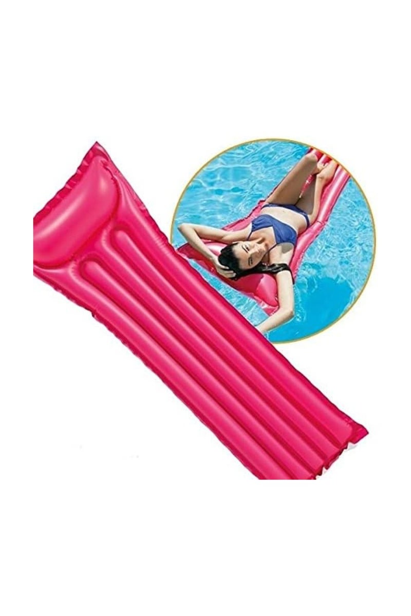 Bestway 1.83m Inflatable Swimming Raft - Comfortable and Relaxing Design for Floating on Water, Made from Reinforced PVC - Eye-Catching Color, Perfect for Fun Summer Times - Swimming Accessories - Water Float - Water Toys - Swimming Tools - Water Mat. - Image 4