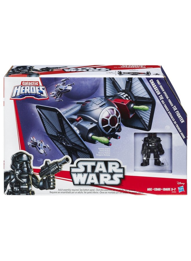 STAR WARS Galactic Heroes Special Force Tie Fighter with Pilot Elite Action Figure - Image 2
