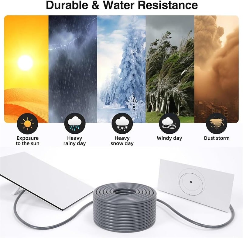 Waterproof Cable, 15m for Starlink Gen 3 Outdoor Extension, Replacement Cable for Starlink - Image 2