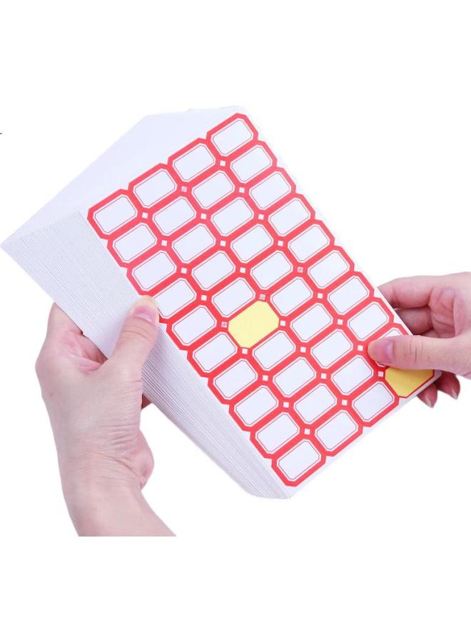 Lison 203 Blue *50 Sheets, 38*24Mm (24 Pieces/Sheet), Self-Adhesive Paper Stickers, Label Stickers, Self-Adhesive Labels, Lip-Taking Paper, Lip-Curling Paper - Image 3