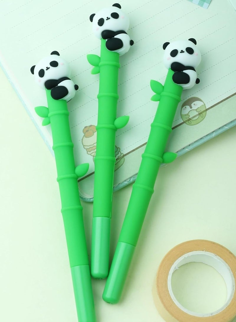 Generic Panda Tree Gel Pen Stand with Stand Cap: 48 Pens  - Image 1
