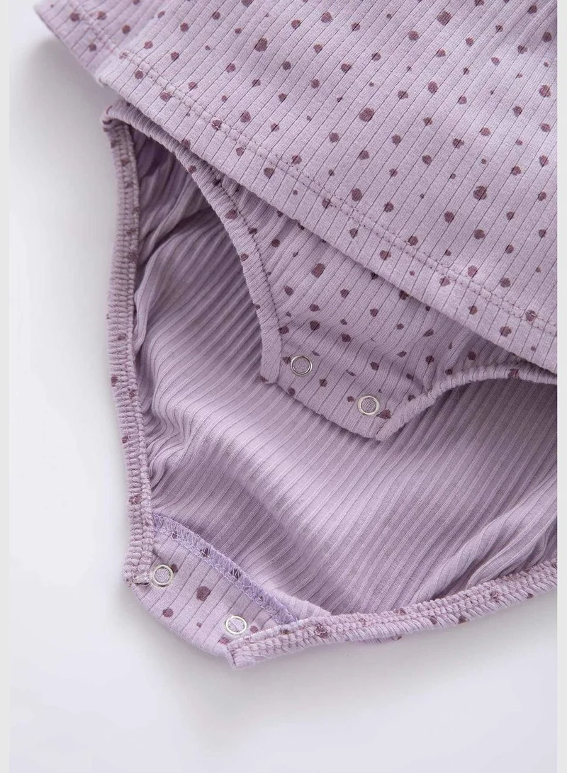 DeFacto BabyGirl Envelope Neck Knitted Overalls