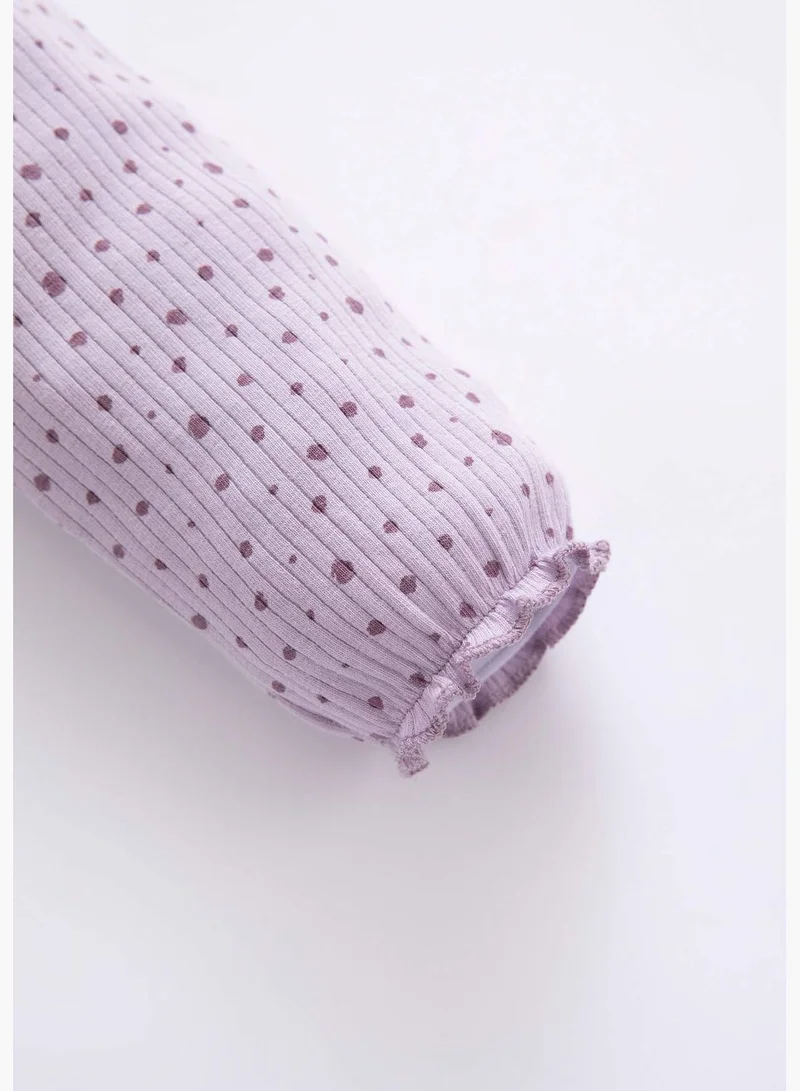 DeFacto BabyGirl Envelope Neck Knitted Overalls