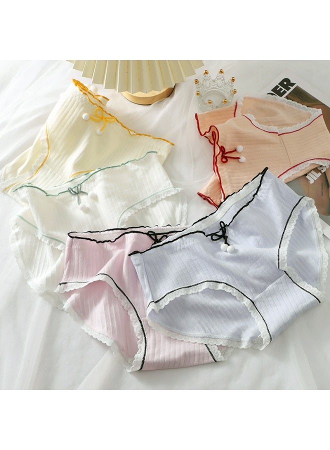 KUYING New Comfortable Skin friendly Breathable Underwear Set of 5 - Image 1