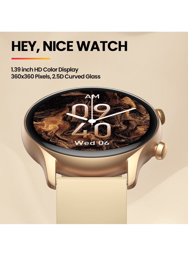 Zeblaze New Zeblaze Btalk 3 Plus Voice Calling Smart Watch 1.39 Large HD Color Display Fitness Tracking Smartwatch for Men and Women - Image 2