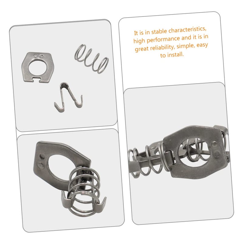 Stainless Steel Camper RV Water Heater Door Latch Lock Replacement 2 Pack Easy Fit - Image 4