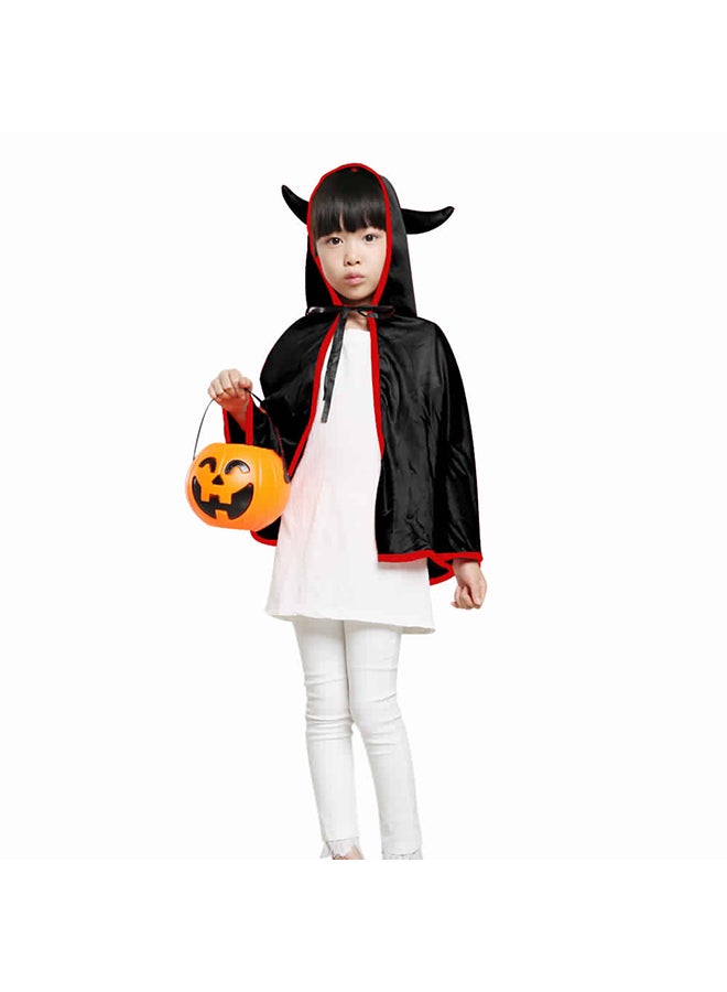 Loquat Ox Horn Hooded  Cloak Costume