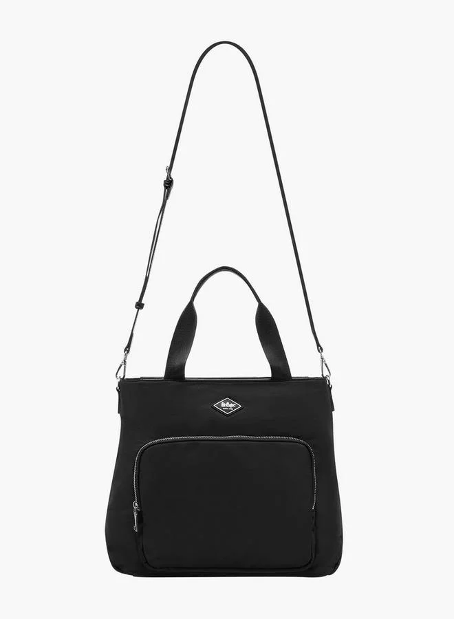 Lee Cooper Solid Tote Bag with Double Handle