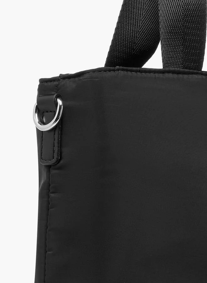 Lee Cooper Solid Tote Bag with Double Handle