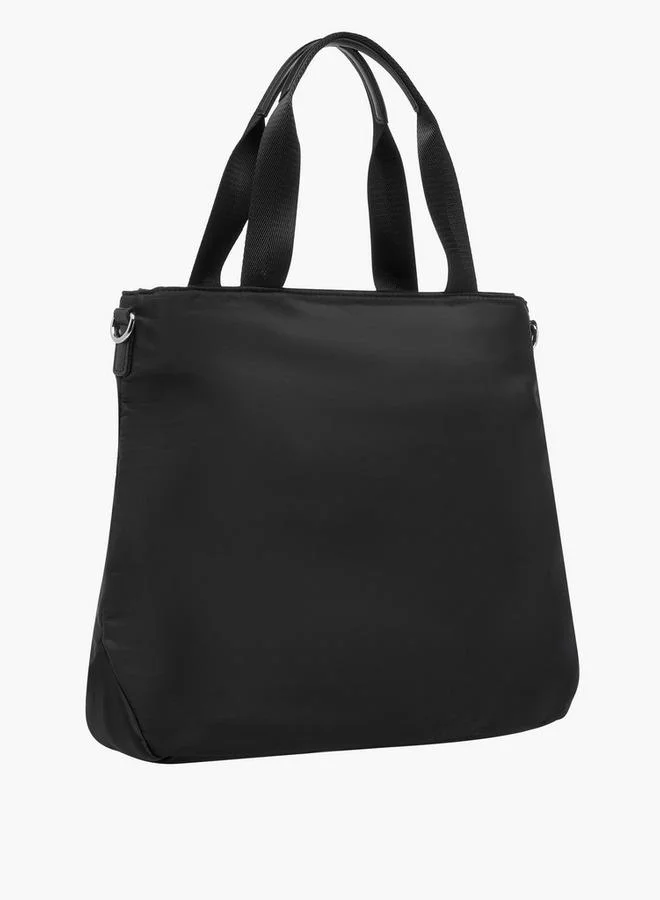 Lee Cooper Solid Tote Bag with Double Handle
