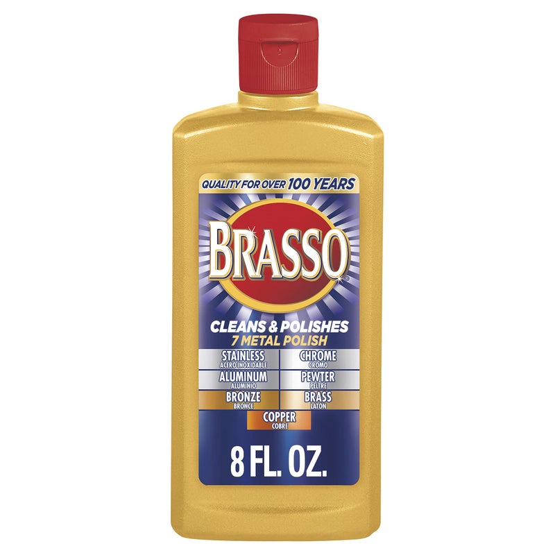 Brasso-2660089334 Multi-Purpose Metal Polish, 8 oz - Image 1