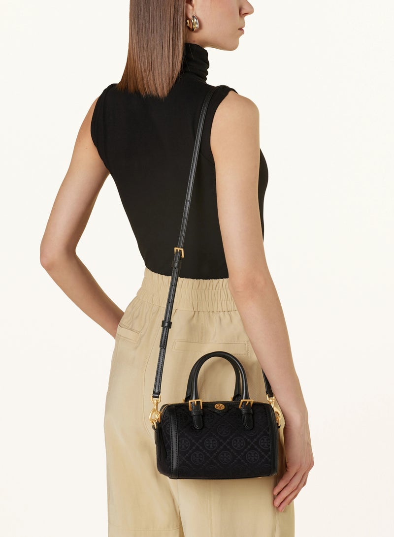 TB TORY BURCH T Monogram Mini Barrel Bag - Image 4