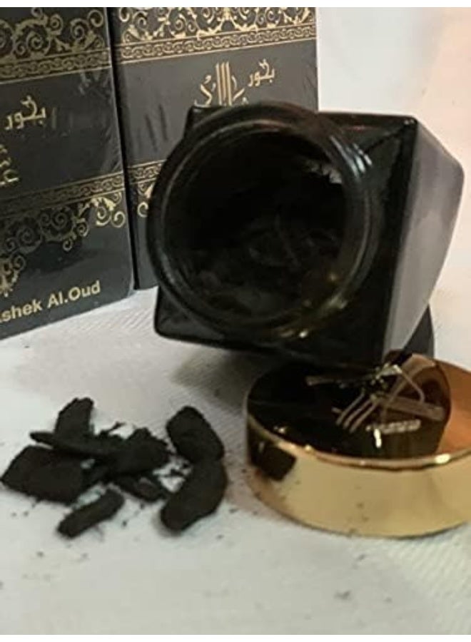 Al Maas Bkhoor Ashek Al Oud Black 30grams - Image 4