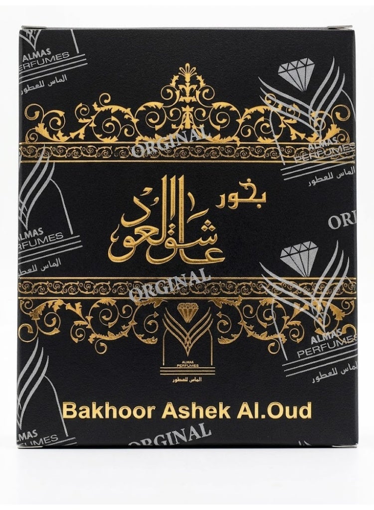 Al Maas Bkhoor Ashek Al Oud Black 30grams - Image 3
