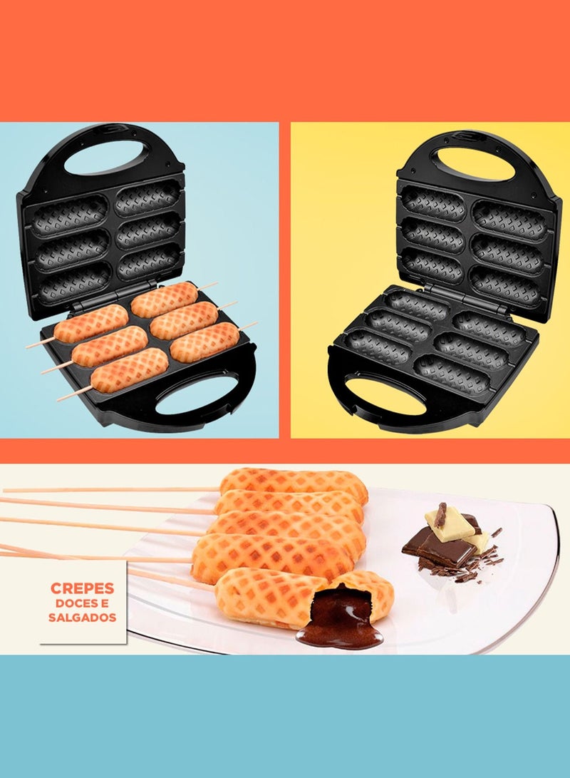 Home Master Hot Dog kebab and Waffle Maker Machine - Image 5