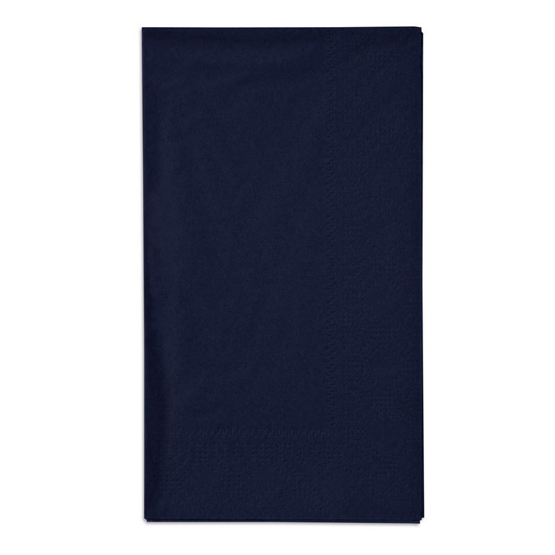 Creative Converting Touch of Color 2-Ply 50 Count Paper Dinner Napkins  Navy