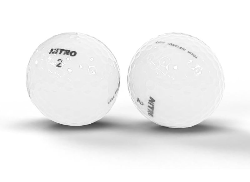 Nitro Tour Distance Soft 15 Pack - White Golf Balls - Image 2