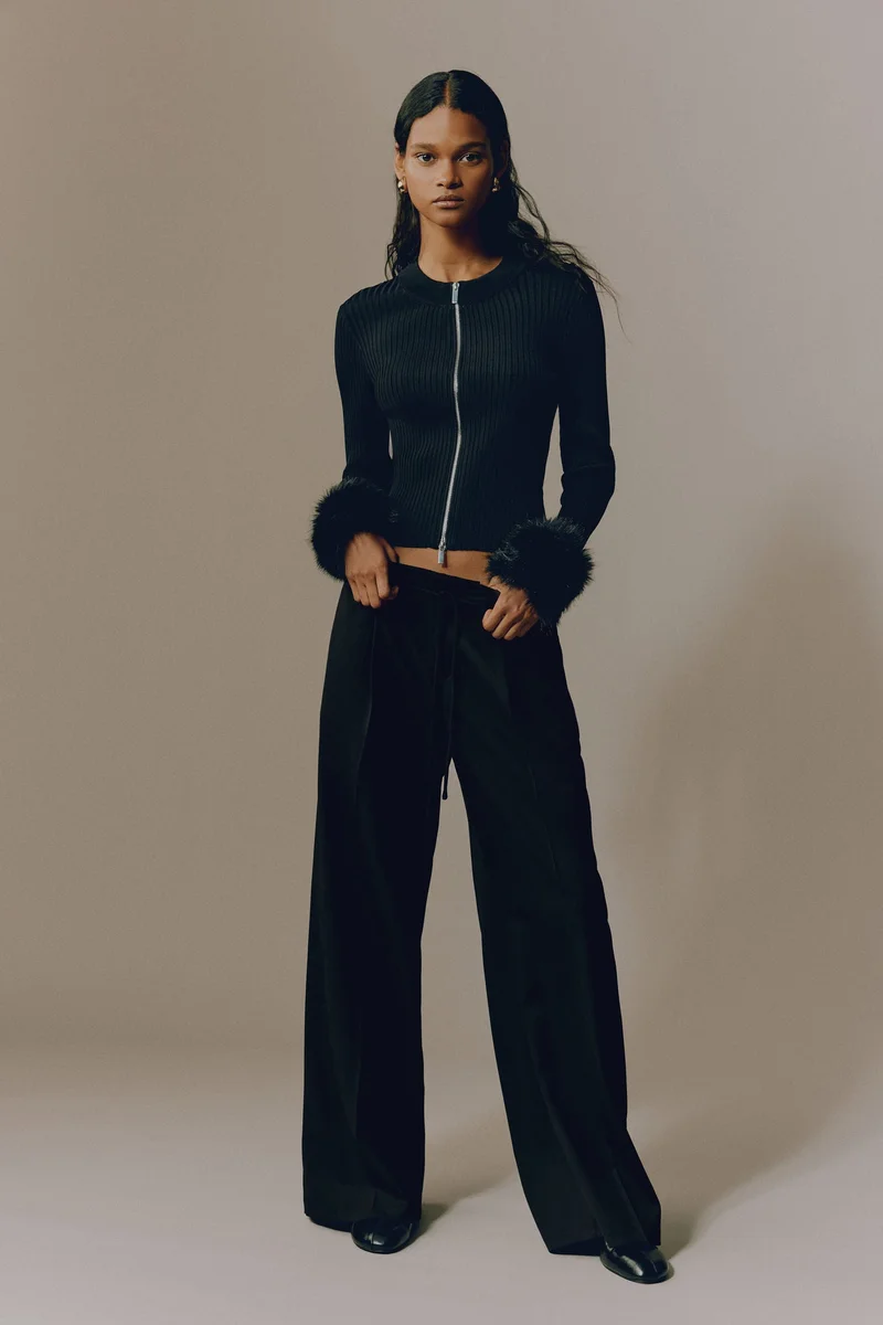 H&M Tailored drawstring trousers