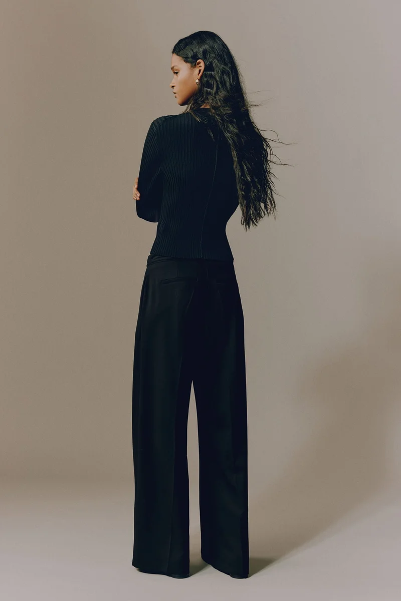 H&M  Tailored drawstring trousers for Women | Best Price UAE