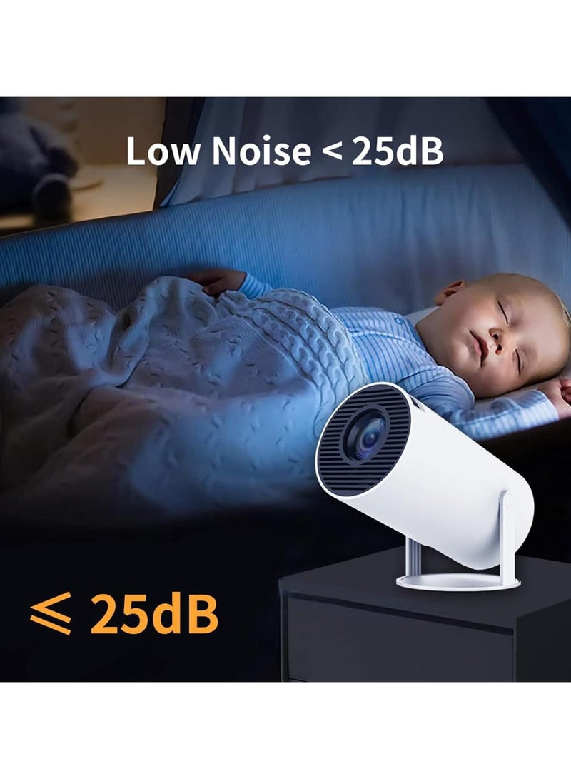 Pocket Projector 1.37:1 Movie Projector for Home Cinema Watch Anywhere - Image 4