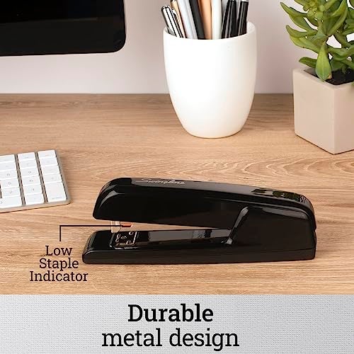 Swingline Stapler, 30 Sheet Capacity, 747 Business Stapler, Jam Free, Anti-Microbial, Metal, Black (74741) - Image 4