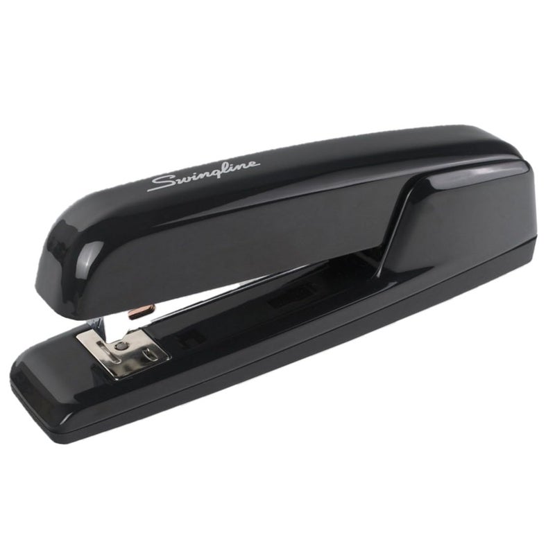 Swingline Stapler, 30 Sheet Capacity, 747 Business Stapler, Jam Free, Anti-Microbial, Metal, Black (74741) - Image 1