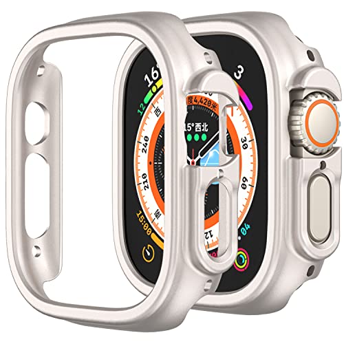 Yrzper Compatible with Apple Watch Ultra 3/2/1 49mm Hard PC Case Cover - Impact Resistant, Shockproof, All-Around Edge Protective Bumper Cover (Star Color) - Image 1