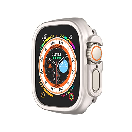 Yrzper Compatible with Apple Watch Ultra 3/2/1 49mm Hard PC Case Cover - Impact Resistant, Shockproof, All-Around Edge Protective Bumper Cover (Star Color) - Image 4