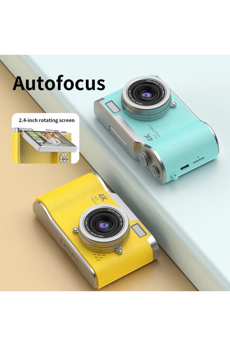 Tradeo Kids Digital Camera 16x Zoom Anti Shake 2.4" 180° Flip Screen Compact Cameras for Photography Toys for Ages 8-13 - Image 2