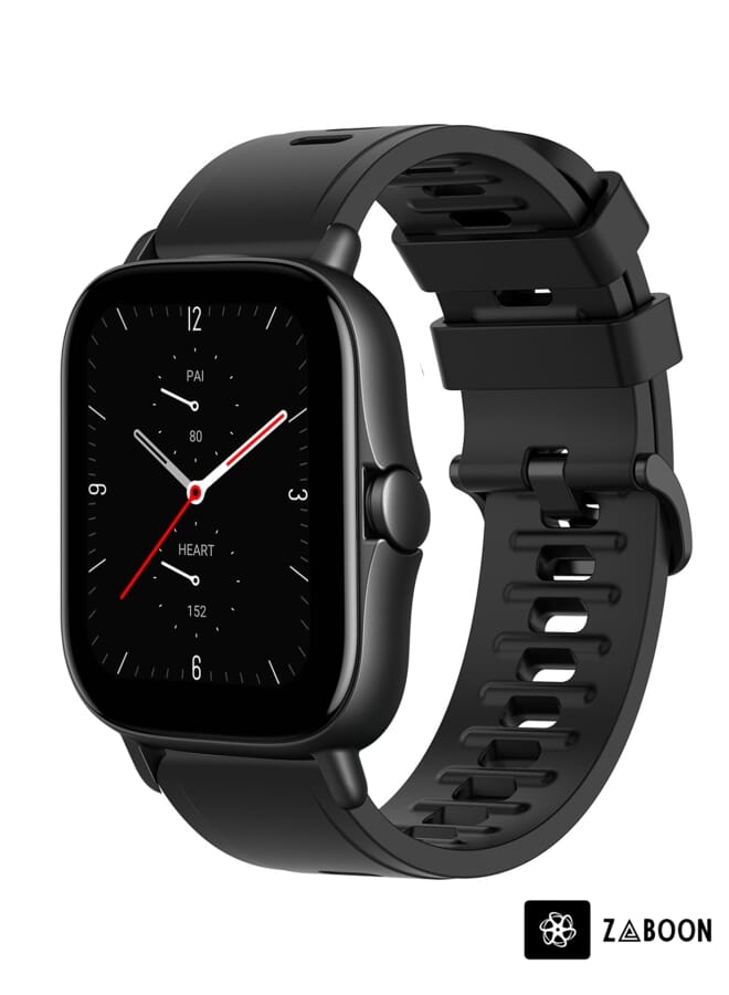 Zaboon Amazfit GTS 2E 20mm Solid Color Soft Silicone Watch Band - Image 1