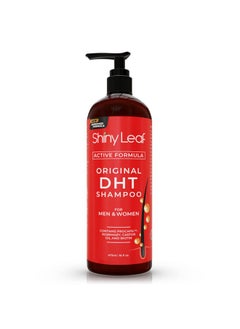 Shiny Leaf Anti-Hair Loss Shampoo With Biotin, for Men & Women - Sulfate-Free, Natural DHT Blocking Formula for Hair Growth, Thinning Hair Prevention, 16 Oz  - Image 1