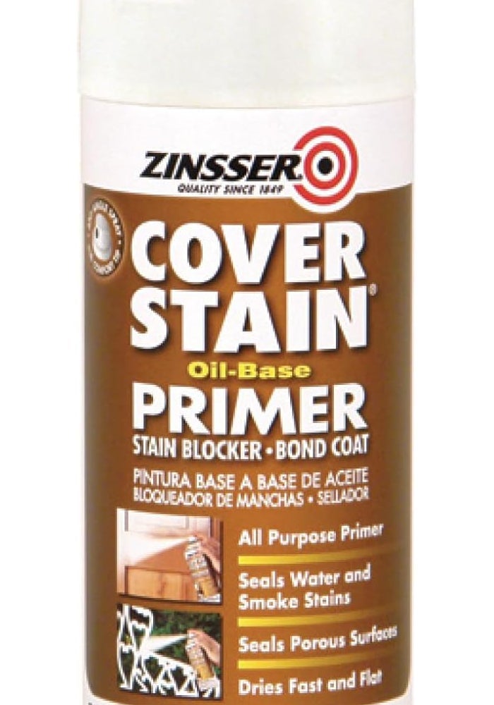 Zinsser برايمر ومثبت زينسر كوفر ستين قائم على الزيت - علبة رش 13 أونصة - Image 1