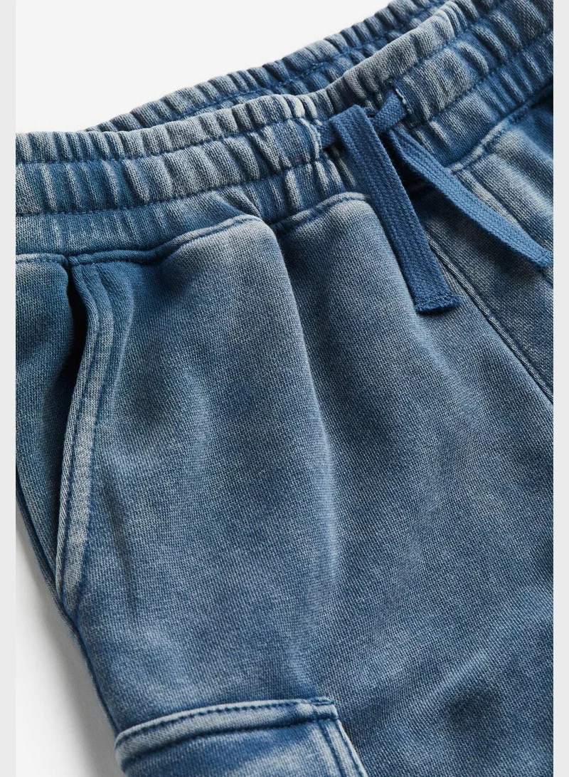 H&M Kids Washed Look Cargo Joggers