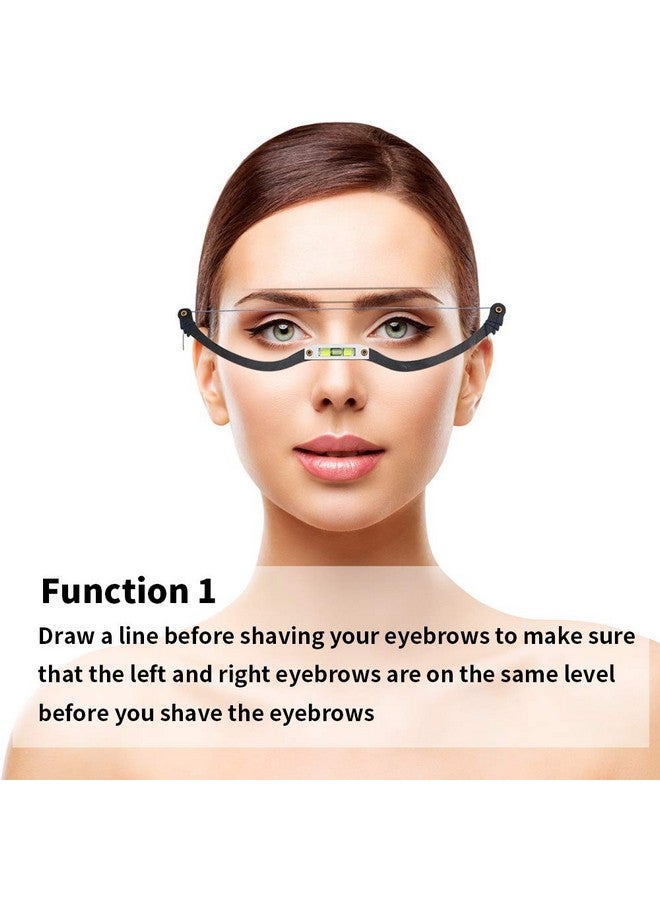 Amariver Eyebrow Shaping Kiteyebrow Shaper Eyebrow Ruler Eyebrow Corrector Professional Level Measure Tool For Eyebrow Drawing Line Kit For Eyebrowreuseable Eyebrow Positioning Tool - Image 4