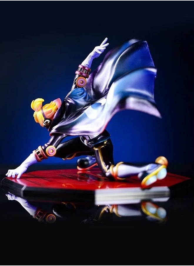 One Piece One Piece Invisible Black Sanji Action Figure Decorative Resin Sculpture Home Decor Statue, Art Figurine Home Ornament Decoration for Office, Living Room, Bedroom, Book Shelf, TV Cabinet, Desktop  - Image 3