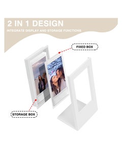 SYOSI Instax Mini Picture Frame, 2x3 Mini Frame for Fujifilm Instax Mini 3-inch Films, PC Polaroid Picture Frame that Storage 10 Photos Desk Photo Display - 4 Pack  - Image 4
