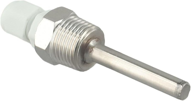 أنبوب حماية مسبار استشعار درجة الحرارة من الفولاذ المقاوم للصدأ 1/2 NPT خيط مقياس الحرارة بطول 50 مم وقطر خارجي 8 مم - Image 3