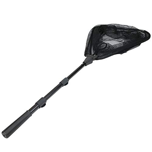 RESTCLOUD Fishing Landing Net with Telescoping Pole Handle Extends to 63 inches, Carbon Fiber Handle Extended from 23.6 inches to 47 inches - Image 5