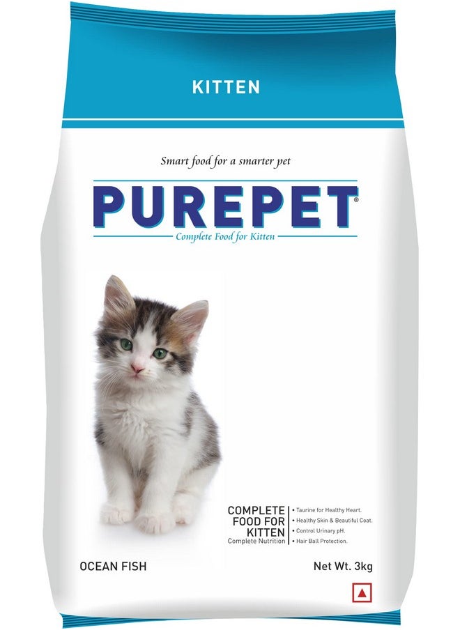 Purepet Kitten(1-12 Months) Dry Cat Food, Ocean Fish 3kg Pack - pzsku/ZE9D482691B2AF8E8A48DZ/45/_/1738306576/d452fad8-ead6-4dba-95c1-cbaab13549c7