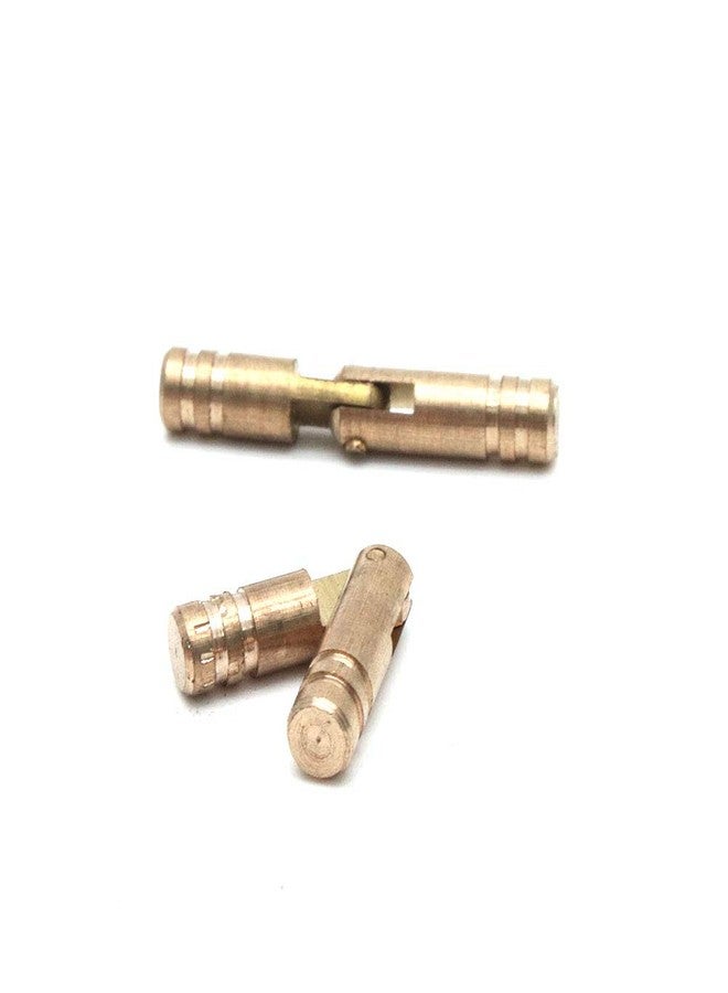 BTMB Brass Hidden Hinge Barrel Hinge DIY Jewelry Box Hand Craft 20pcs （4x25mm） - Image 2