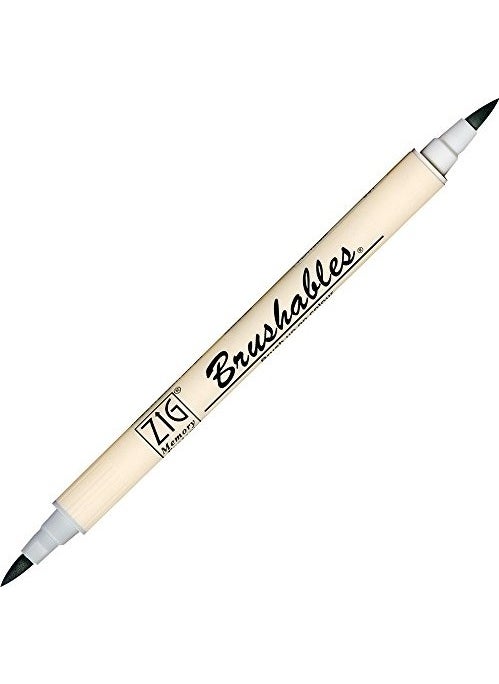 Zig Brush Tip Felt Pen Ms-7700/091 Platinum 