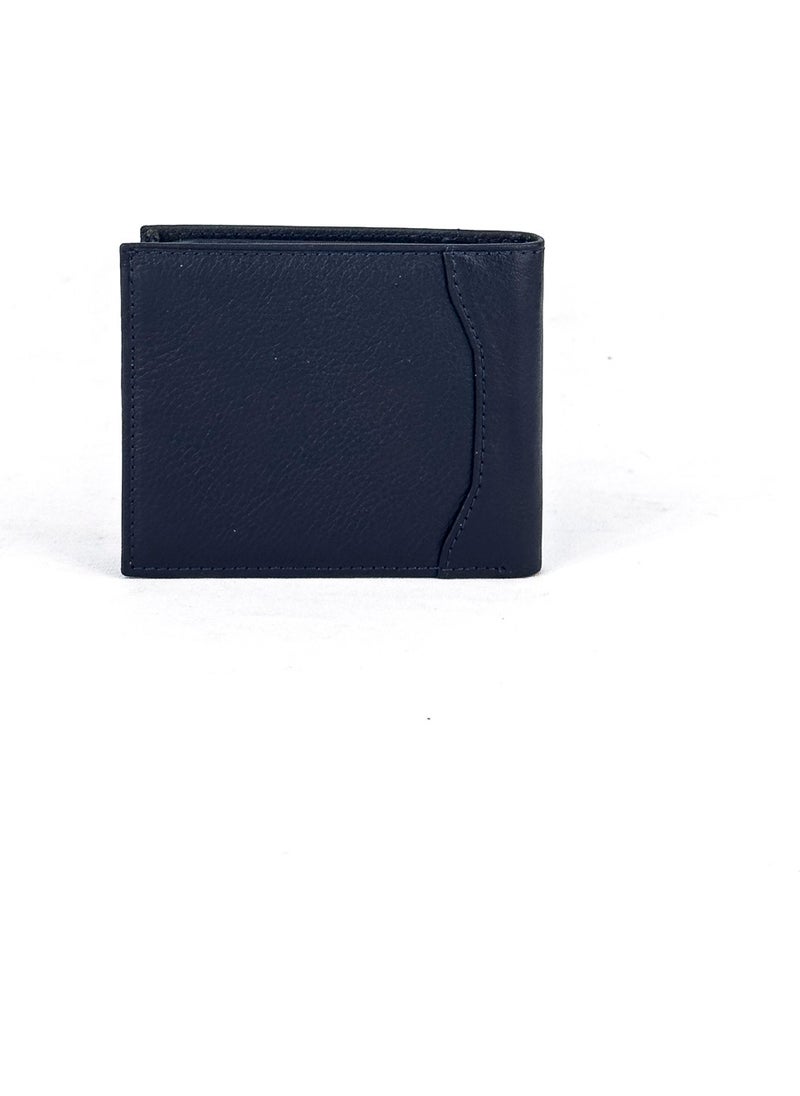 Louisiana Polo - Leather Men's Wallet Navy Blue 1744 - Image 1