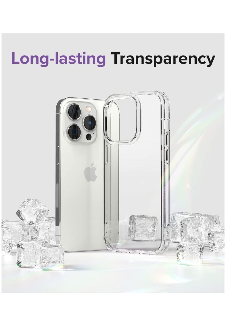 BORTONY iPhone 14 Pro Max Cover Slim Clear Soft TPU Material Anti Scratch Case Designed for Apple iPhone 14 Pro Max 6.7 Inch - Image 2