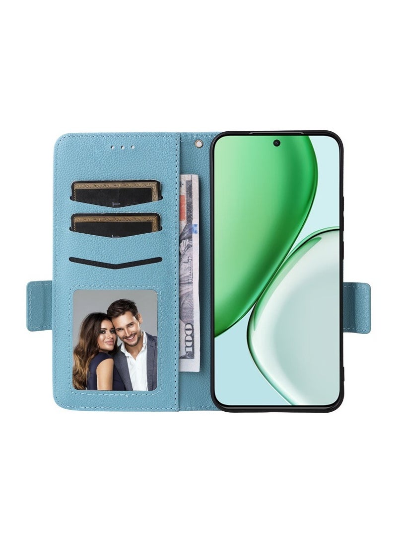 general Leather Case for Honor X9D 5G Magnetic Durable Phone Case Features Card Slot and Stand Function TPU + PU Shockproof Flip Cover - Image 3