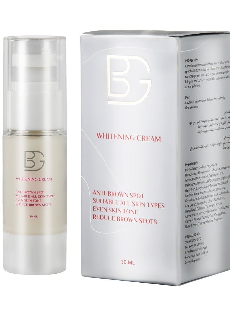 BG Whitening Cream 30ml - Image 1