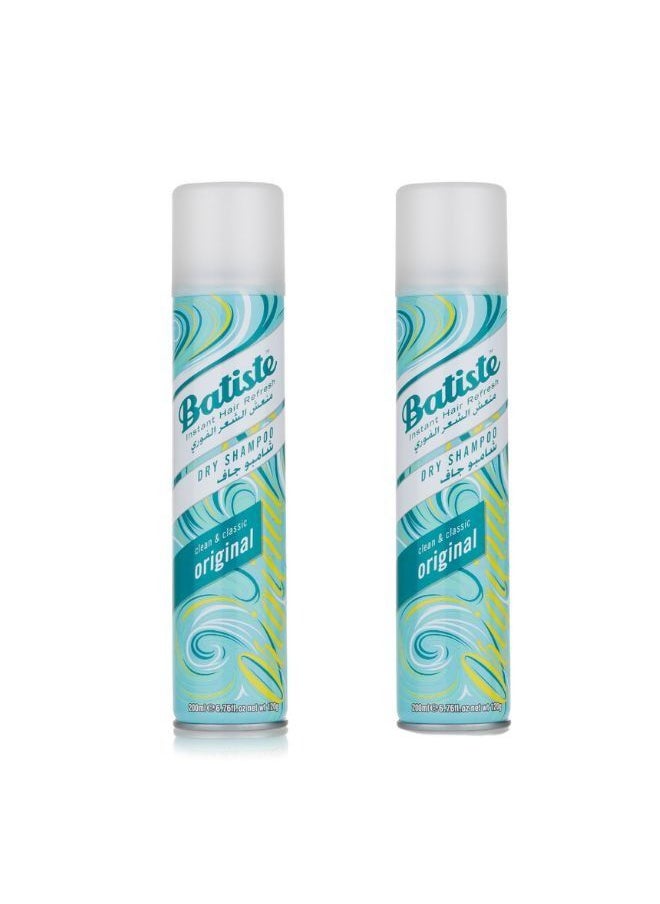Batiste - Dry Shampoo Original 200ml Twin Pack - Image 1
